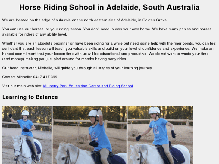 www.horseridingschoolsadelaide.com