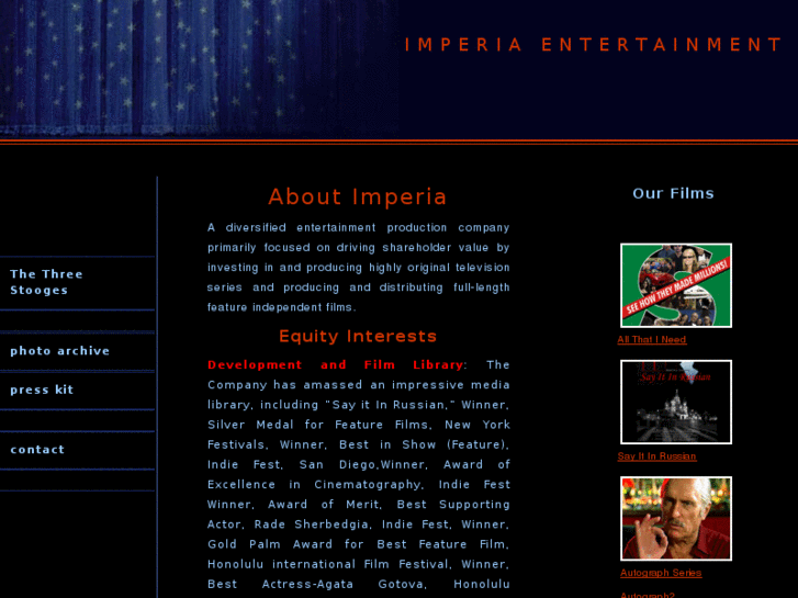 www.imperiaentertainment.com