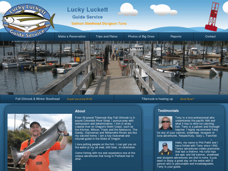 www.luckyluckettfishing.com