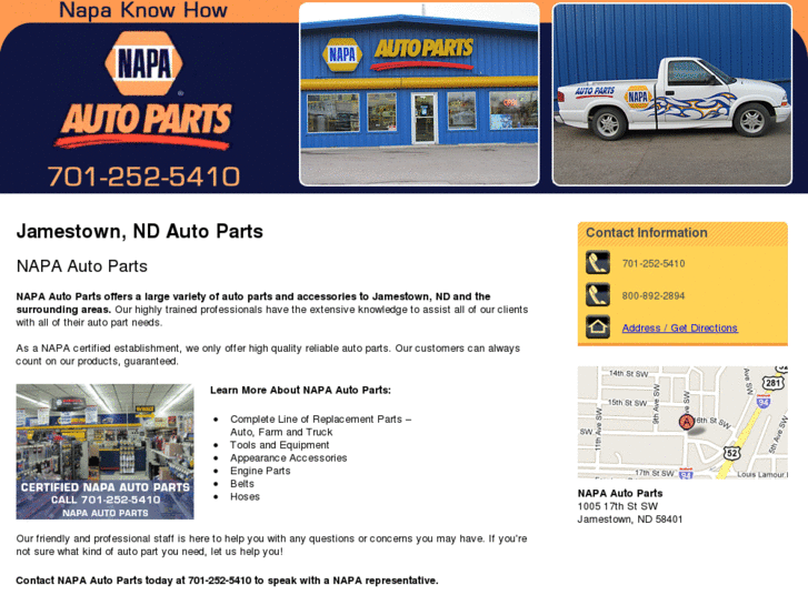 www.napa-autopartsjamestown.com