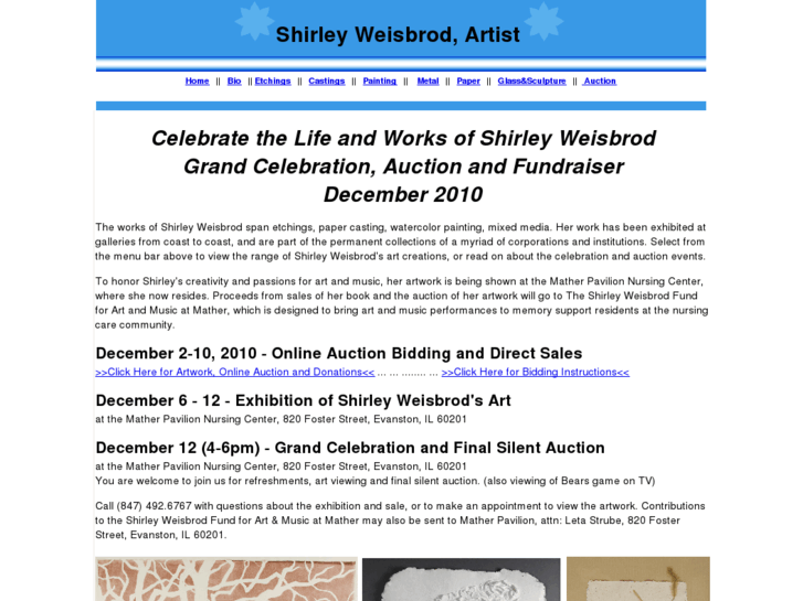 www.shirleyweisbrod.com