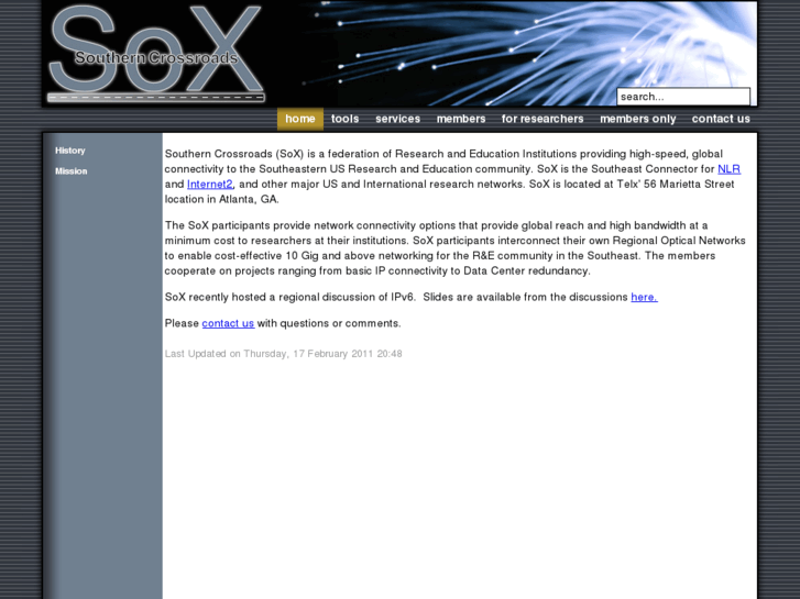 www.sox.net