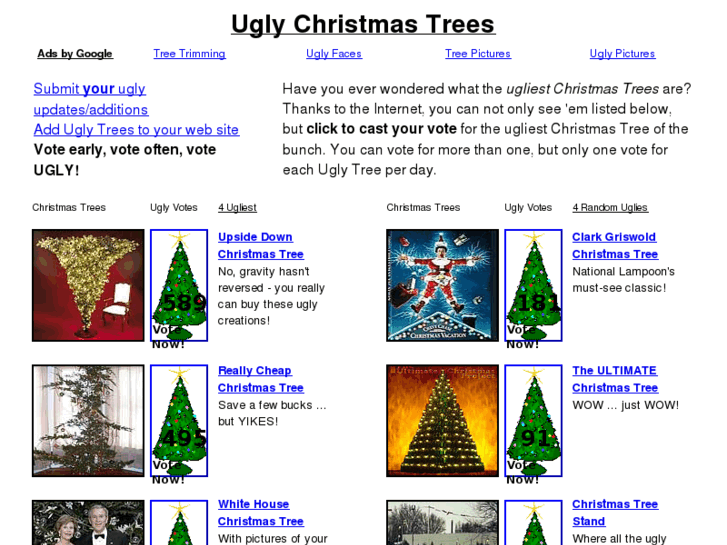 www.ugly-christmas-trees.com