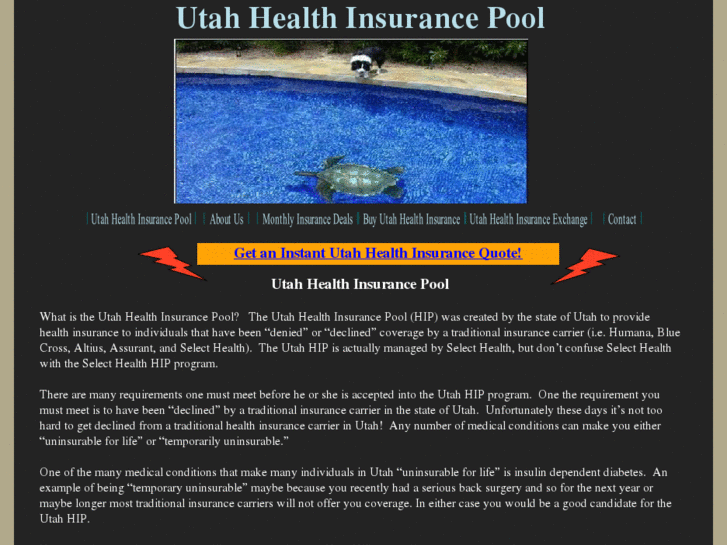 www.utahhealthinsurancepool.com