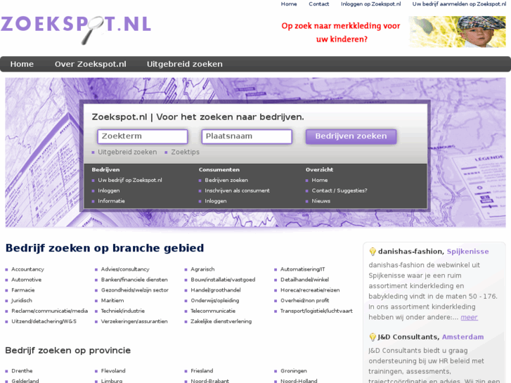 www.bedrijvenzoek.com