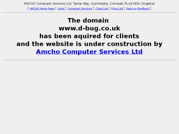 www.d-bug.co.uk