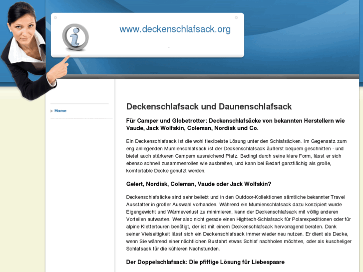 www.deckenschlafsack.org