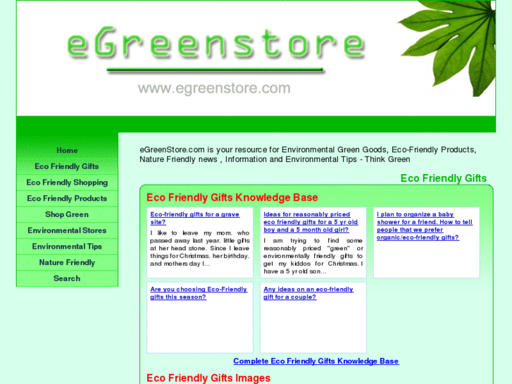 www.egreenstore.com