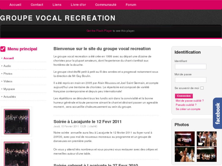 www.groupevocalrecreation.com