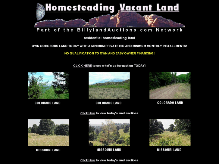 www.homesteading-vacant-land.com