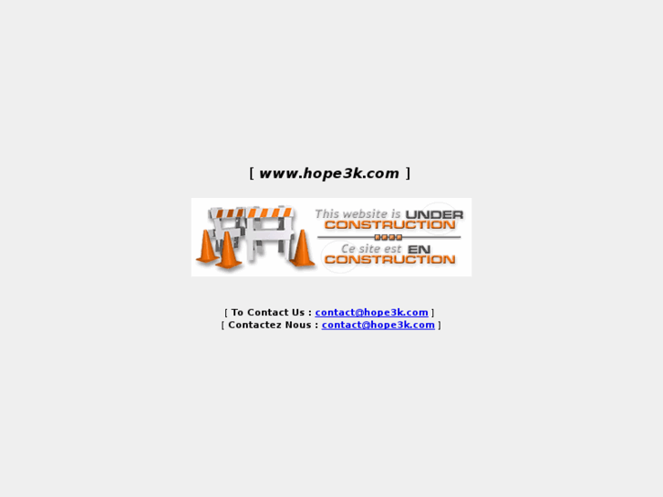 www.hope3k.com