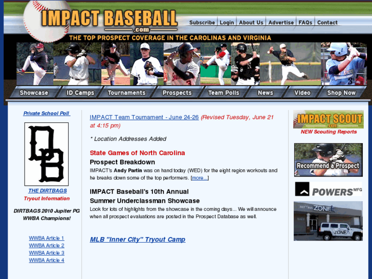 www.impactbaseball.com