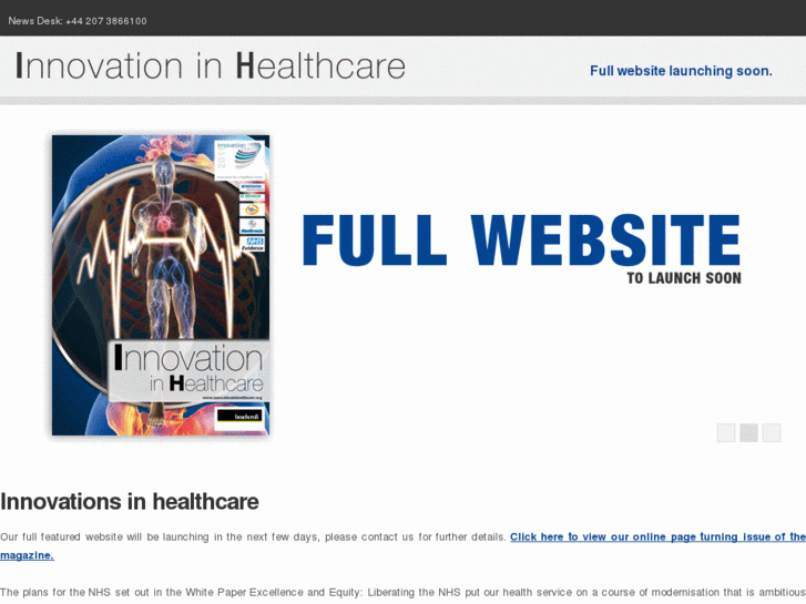 www.innovationinhealthcare.org