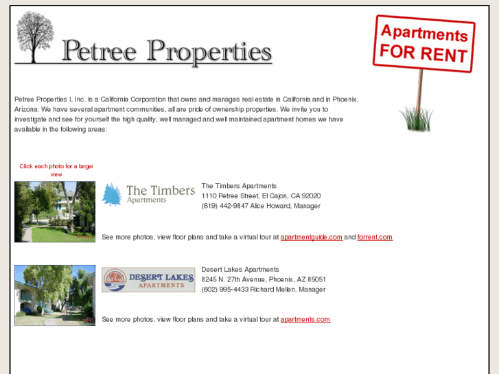 www.petreeproperties.com