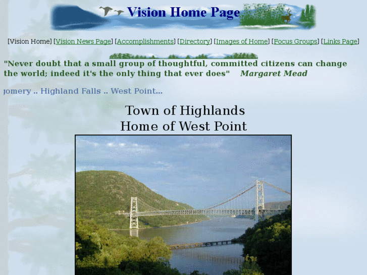 www.visiontownofhighlands.com