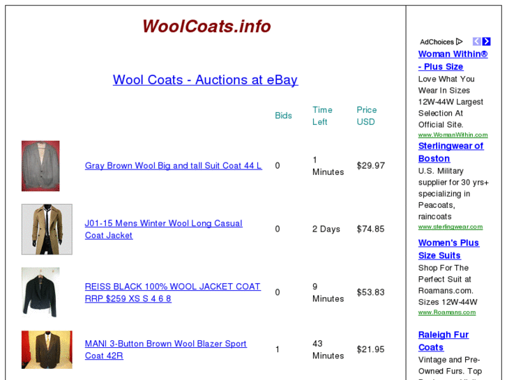 www.woolcoats.info