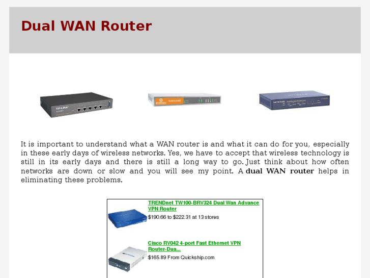 www.dualwanrouter.com