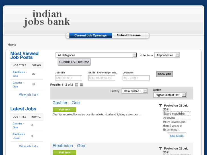 www.indianjobsbank.com