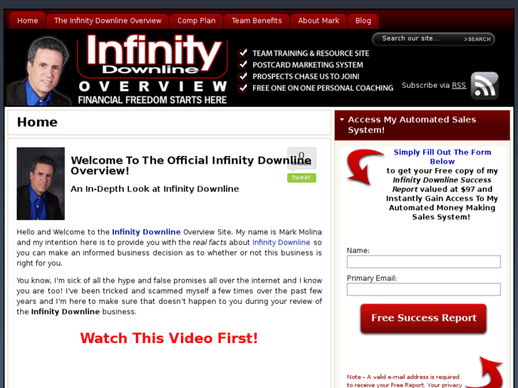 www.infinitydownlineoverview.com