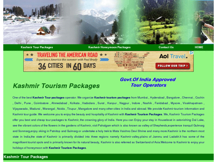 www.kashmirtourismpackages.com