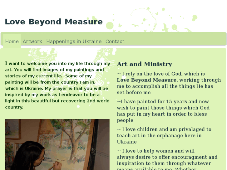 www.lovebeyondmeasure.org