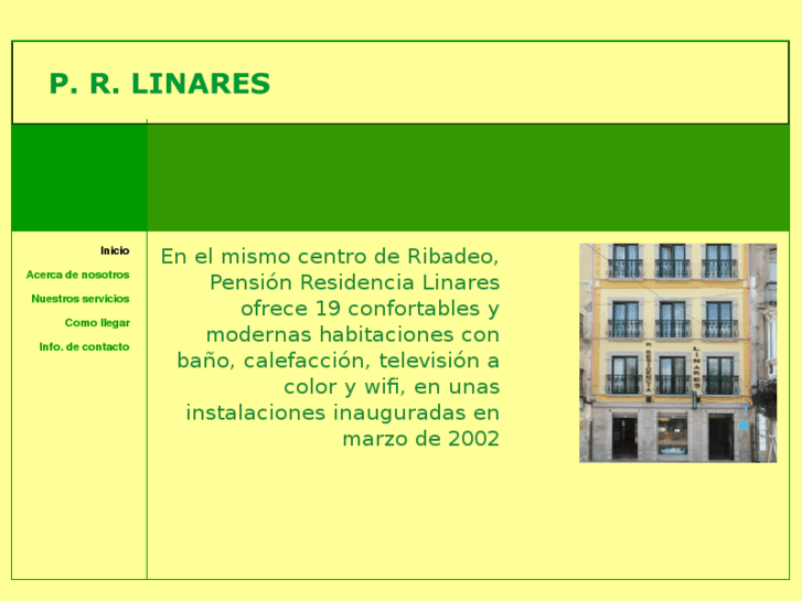 www.pensionresidencialinares.es