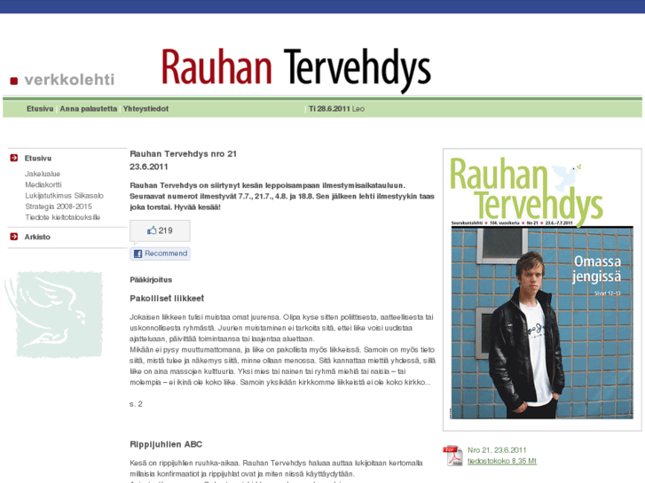 www.rauhantervehdys.fi