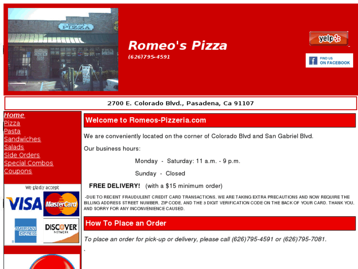 www.romeos-pizzeria.com