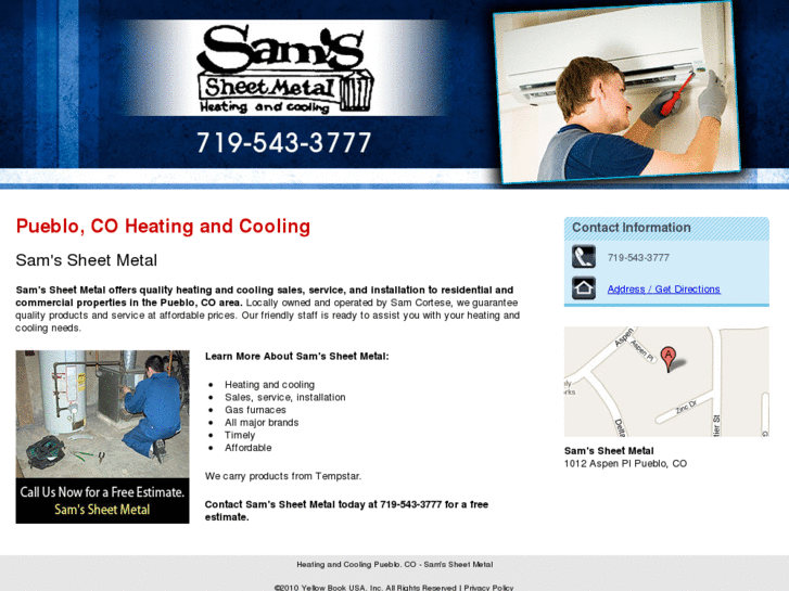 www.samssheetmetalco.com