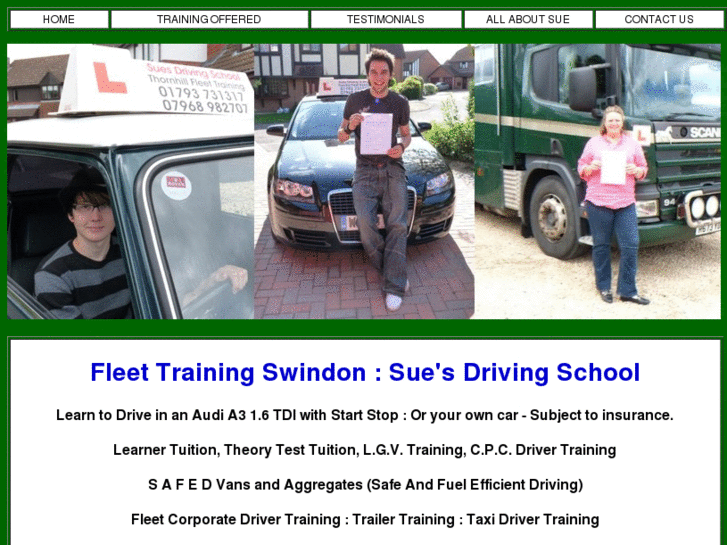 www.suesdrivingschoolswindon.com