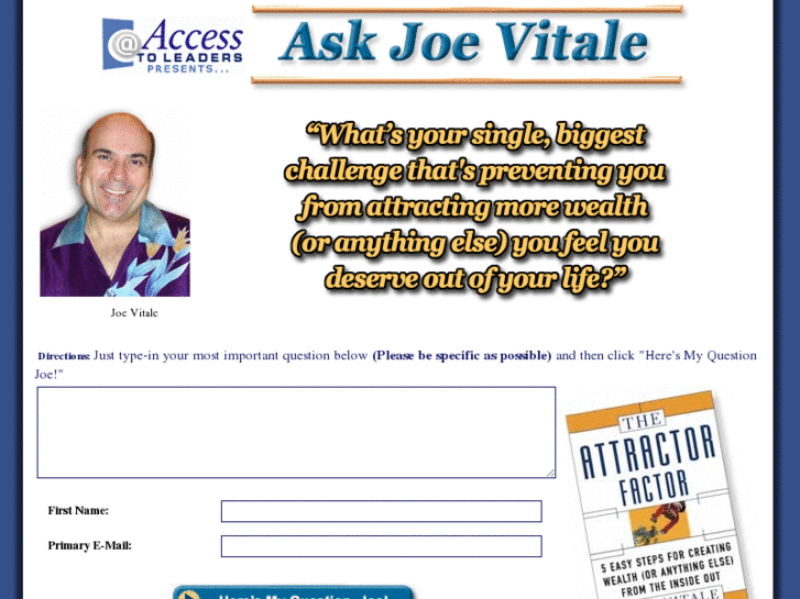 www.askjoevitale.com