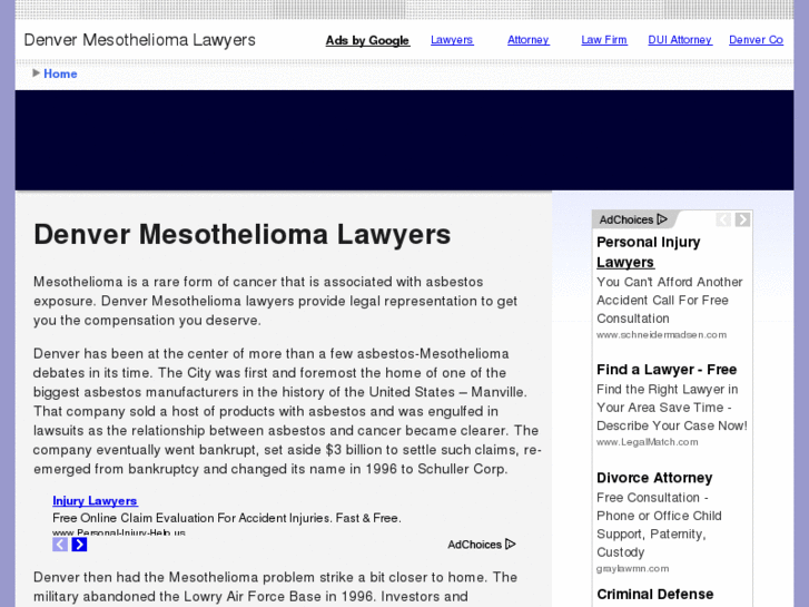 www.denvermesotheliomalawyers.com