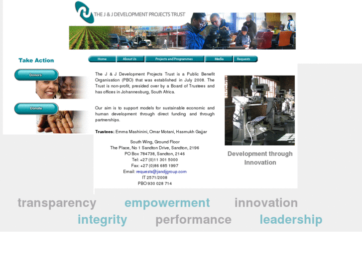 www.devprojectstrust.net