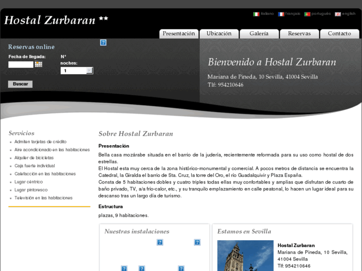 www.hostalzurbaransevilla.com