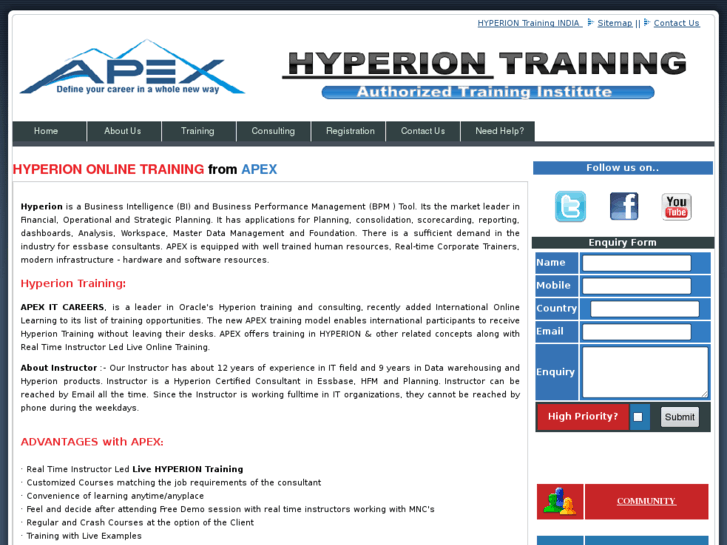 www.hyperiontraining.in