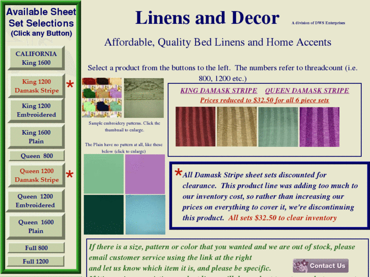 www.linens-and-decor.com