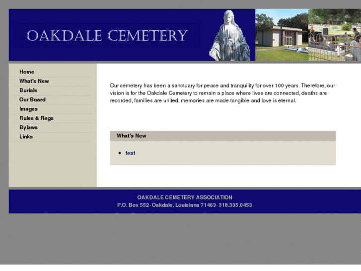 www.oakdalecemetery.com