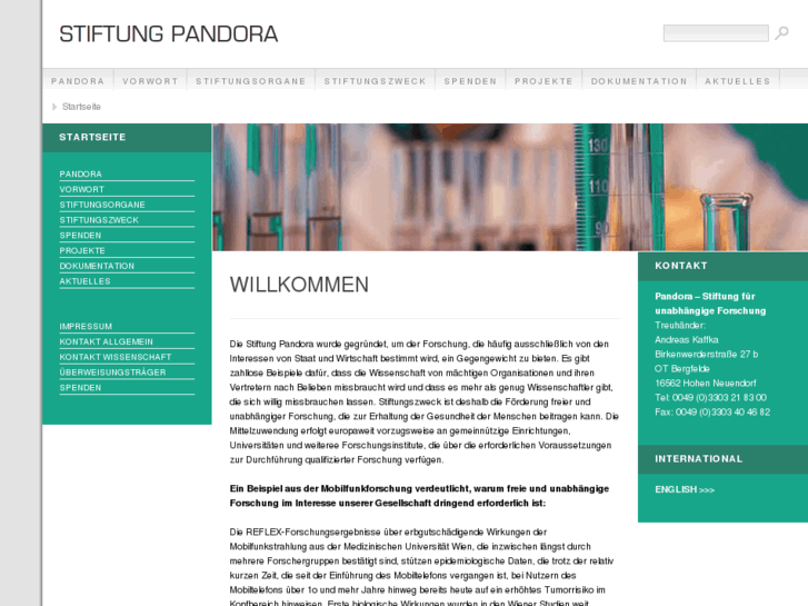 www.pandora-stiftung.eu