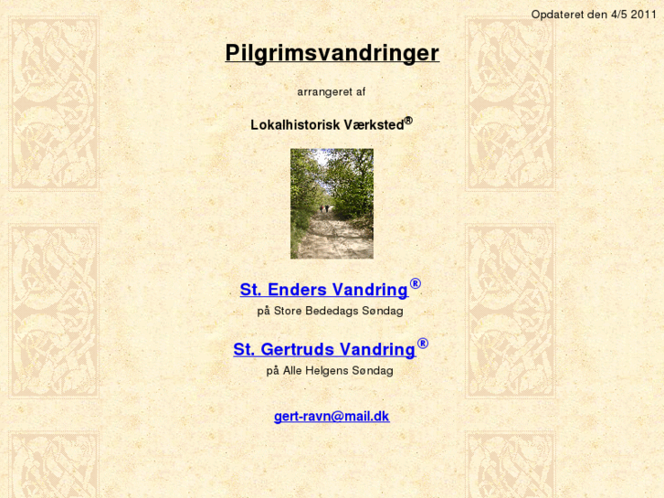 www.pilgrimsvandring.info