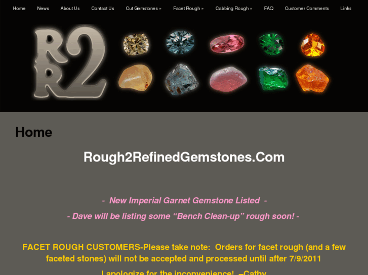 www.rough2refinedgemstones.com