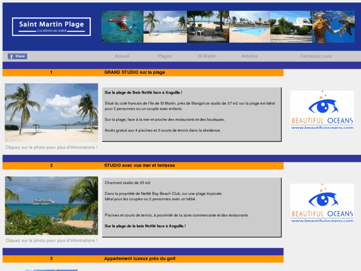 www.saintmartinplage.com