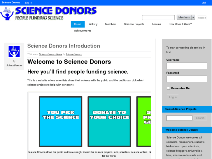 www.sciencedonors.com