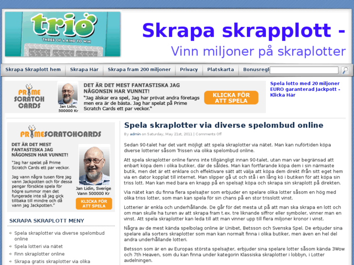 www.skrapaskraplott.se