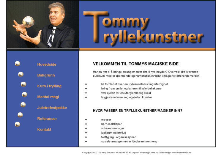 www.tommy-tryllekunstner.com