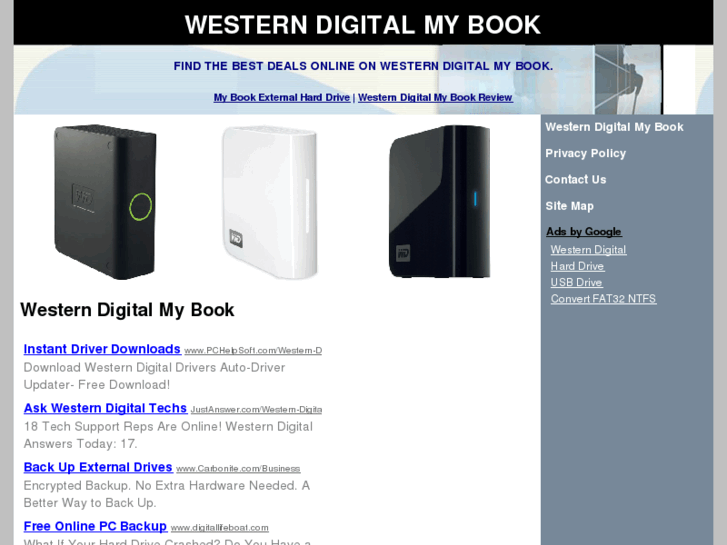 www.westerndigitalmybook.com