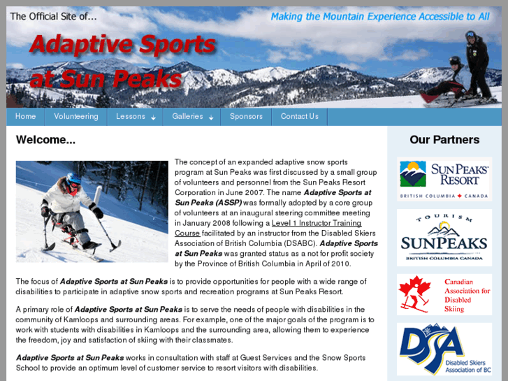 www.adaptivesportsatsunpeaks.org