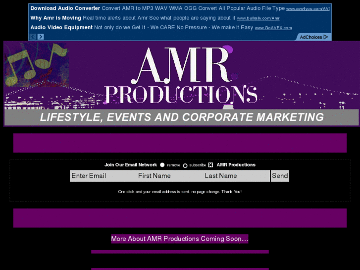 www.amrproductions.net