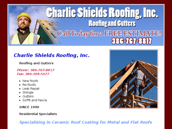 www.charlieshieldsroofinginc.com