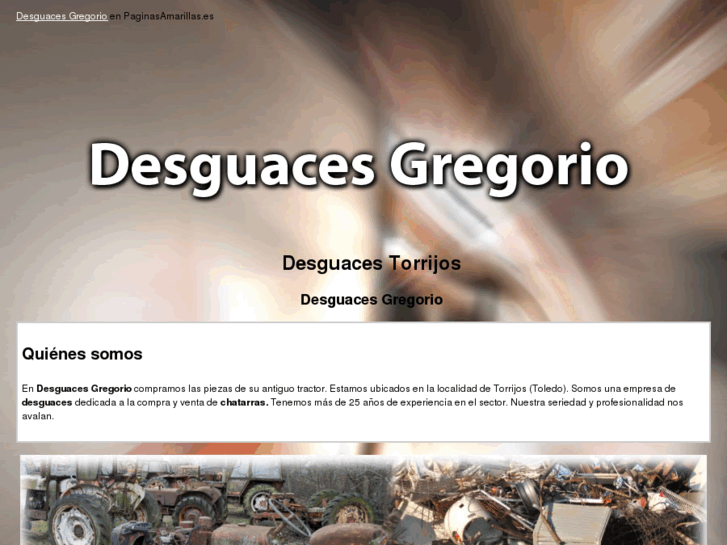www.desguacesgregorio.com