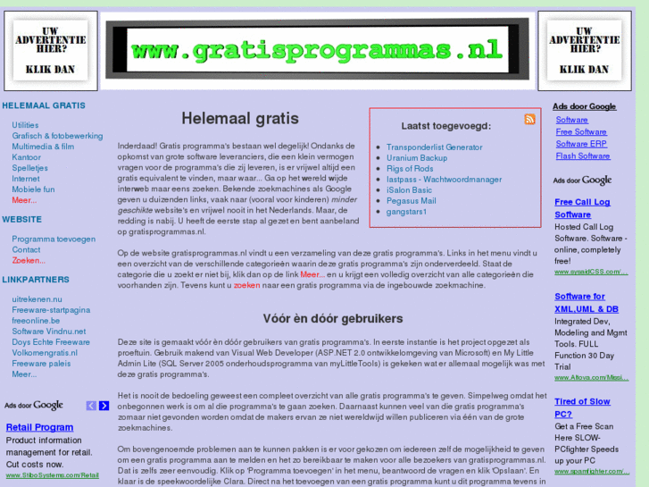 www.gratisprogrammas.nl